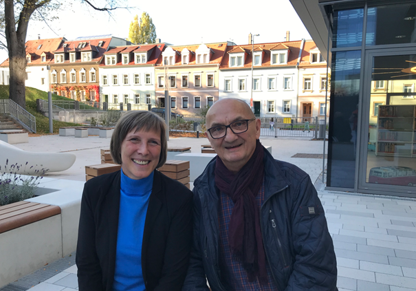 Marion Kutter und Wolfgang Melzer am 26.10.2022