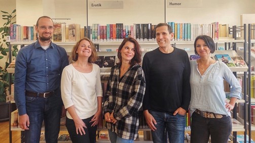 Das erfolgreiche Bibliotheksteam